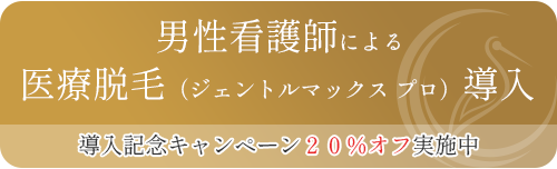 医療脱毛（ジェントルマックス　プロ）導入